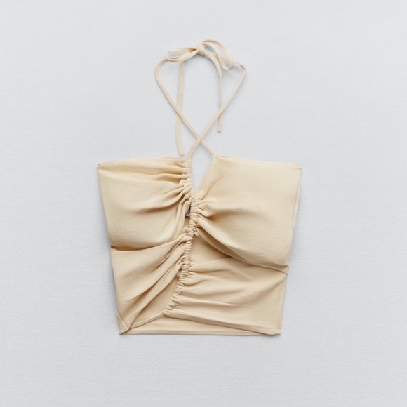 Zara knit cutout halter top🍨 - Picture 5 of 8